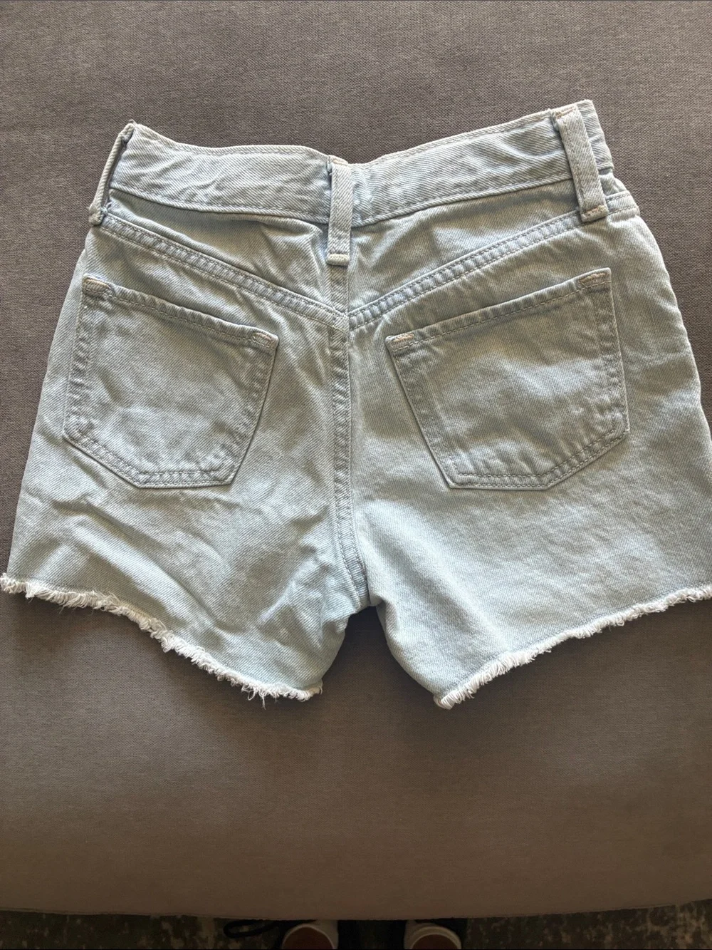 Old Navy Light Wash Denim girls Cutoff Shorts